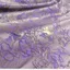 Taro Tím Vàng Ren Dập Nổi Vải Jacquard lõm lõm Họa Tiết Hoa Cao Cấp Satin Sườn Xám Đầm Quần Áo Vải 6.2