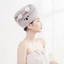 Mũ sấy tóc khô nhanh thấm nước, phiên bản Hàn Quốc có tai thỏ dễ thương, lông cừu san hô dày, mũ tắm mềm mại