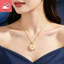 Xoay thép titan nữ micro dát trắng zircon cối xay gió thời trang đa năng