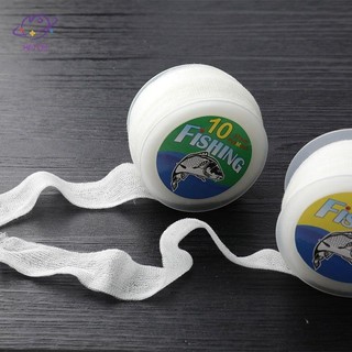 HFTOY 10m PVA Lưới Cho Cá Chép Câu Cá Hòa Tan Trong Nước Groundbait Ăn Lưới Boilie Giàn Khoan Phễu Và Pít Tông Cá Chép Phụ Kiện Câu Cá ~