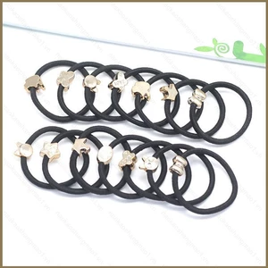 Dây buộc tóc mới từ Hàn Quốc - Cao su đen bền, đàn hồi tốt