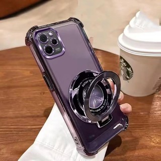Vỏ bảo vệ Huawei nova Y61 Ốp lưng di động TPU cho Huawei novaY61 EVE-LX9 Vỏ silicon mềm mạ chống sốc có giá đỡ từ tính