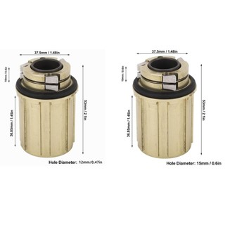 JKDESIGN Bike Freehub Thân xe đạp, 2 vòng bi 11 tốc độ, Hợp kim nhôm bền bỉ, Phù hợp xe đạp đường núi và đường trường