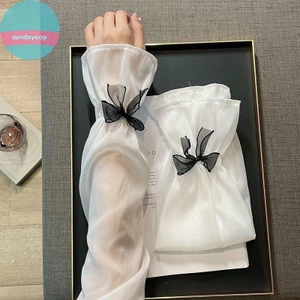 SUND Găng Tay Nữ Ice Silk Plus - Bảo Vệ Tia UV, Nhanh Khô, Giữ Ấm Cho Bàn Tay