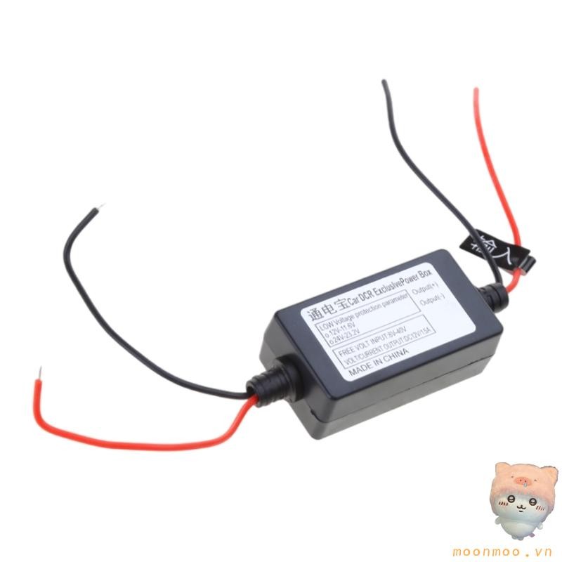 Moon 24V sang 12V Dây Thiết Bị Đầu Cuối Khối Bước Xuống Bộ Chuyển Đổi 1 5A Cho Xe Trúc
