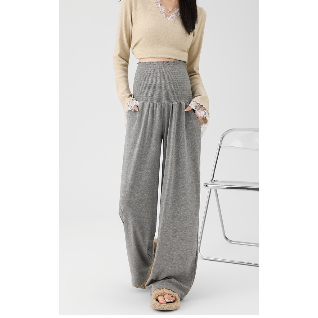 Quần bà bầu Quần legging ống rộng mùa thu