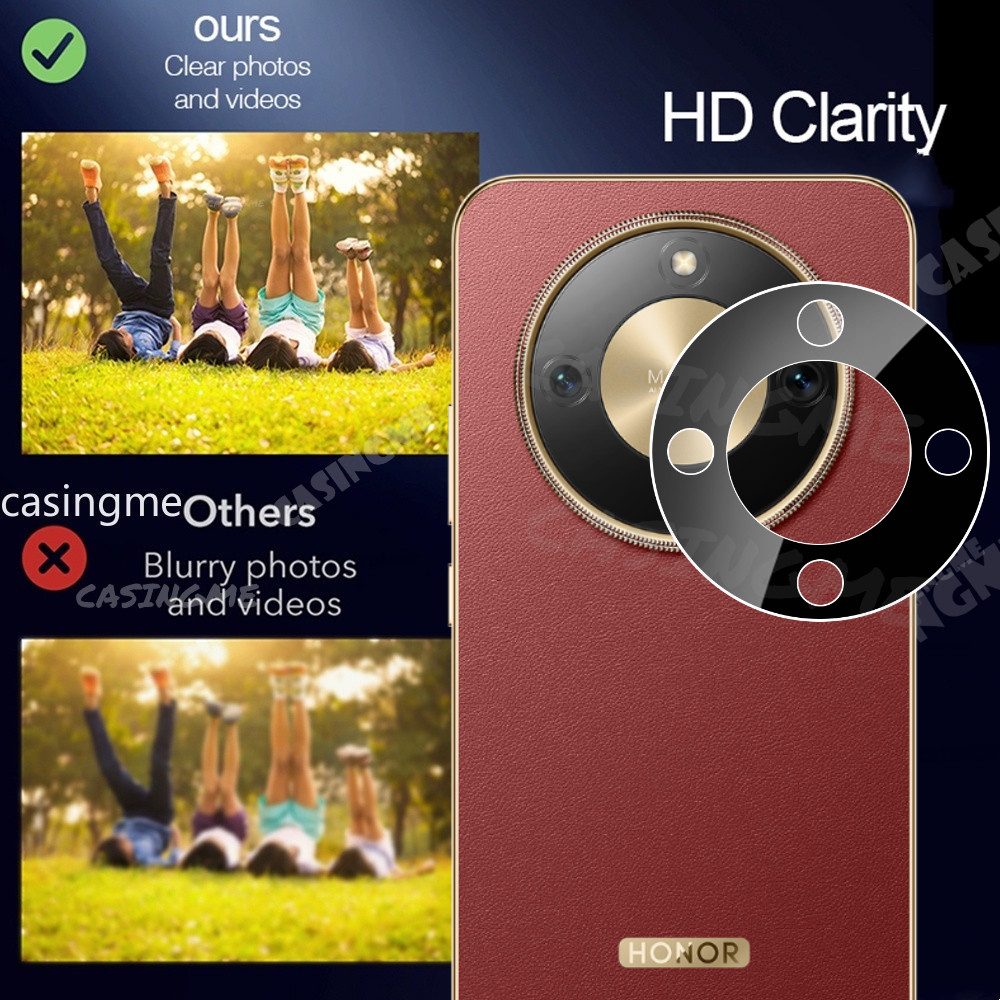 Honor X9d 5G 2025 Bảo hiểm toàn diện Ống kính máy ảnh 3D cho Honor X9d X9 X 9d HonorX9d X9c X 9 d X9b Phim bảo vệ máy ảnh 5G thông minh Kính cường lực Full Cover Kính bảo vệ ống kính máy ảnh