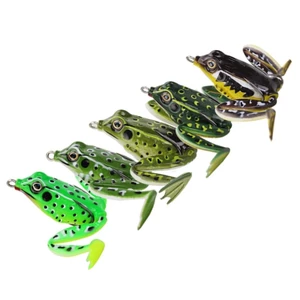 Mồi cá hồi Topwater Ếch Swimbait 5cm Mồi câu cá nhân tạo