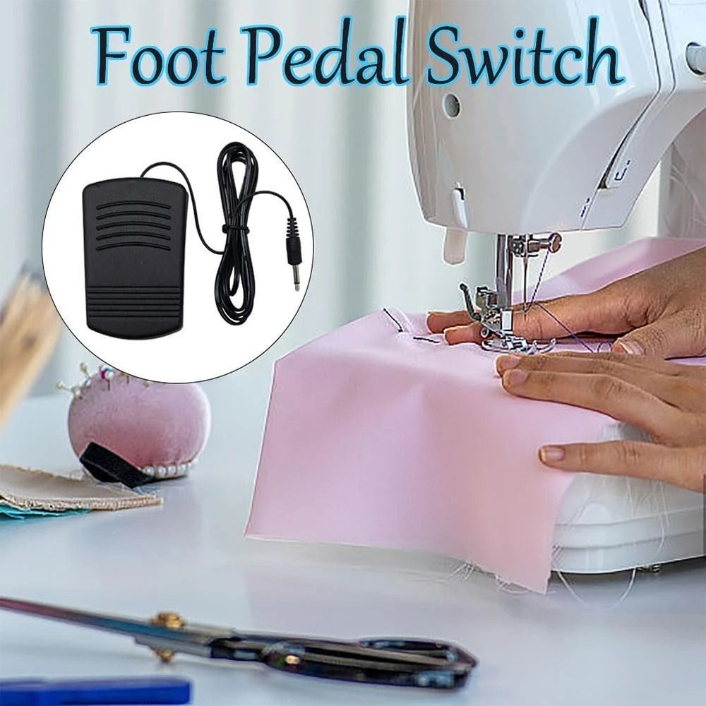 YRBWD 1 Bộ Điều Khiển Máy May, Công Tắc Bàn Đạp Chân Mini Di Động, Bền Đa Năng 202 505 Phần Máy May Cho Gia Đình Phụ Kiện Máy May
