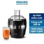 Máy ép trái cây cao cấp  Philips HR1832/00, đồ gia dụng gia đình máy ép tối ưu dinh dưỡng, thiết kế nhỏ gọn — ảnh 3