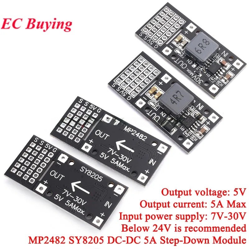 EC buying 5 Cái / 1 DC-DC 7V-30V đến 5V 5A MP2482 SY8205 Mô-đun Buck ...
