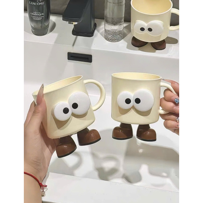 ly nhựa uống nước, cốc đánh răng hình đôi mắt cute 🌸 tuyển sỉ🌸