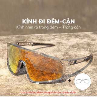 AIMVUKES Kính đổi màu đi đêm ngày kính chống bụi đi đường bảo vệ mắt chống tia UV giảm chói cho người đi xe thể thao F1