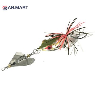 Bigdealssuper Xuyên Biên Giới Bán Mới 4.5cm 10.3g Thái Lan Gió Cứng Mồi Sấm Ếch Lá Gió Đường Chạy Mồi Cứng Cá Đen Đặc Biệt Giết Siêu