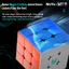 MOYU YS3M Huameng 3X3 Linh hồn của Racing Ruby Đồ chơi giảm căng thẳng từ tính MOYU Cube YS3 M20 Lõi bi từ tính Maglev UV Cube