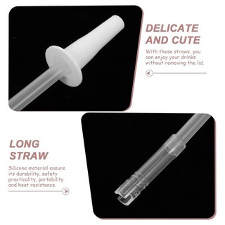 【COD】Thiết kế ống hút thông minh cho bình nước đa dạng, kết hợp nhựa và silicon, chống tràn và dễ dàng bảo dưỡng
