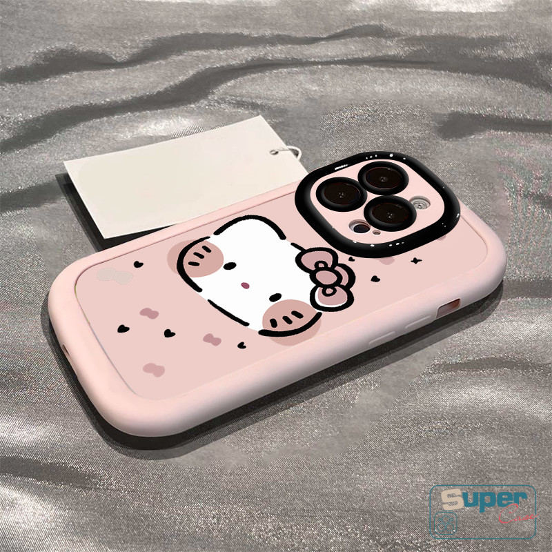 Ốp Lưng Vivo Y28 Y17 Y100 Y18 Y21 Y27 Y03 Y12S Y20 Y15A Y15 Y12 Y02 Y100i Y02T Y28 Y22 Y91 Y18S Y15S Y20i Y03T Y36 Y17S Hoạt Hình Thời Trang Hello Kitty Nơ Trái Tim Mềm