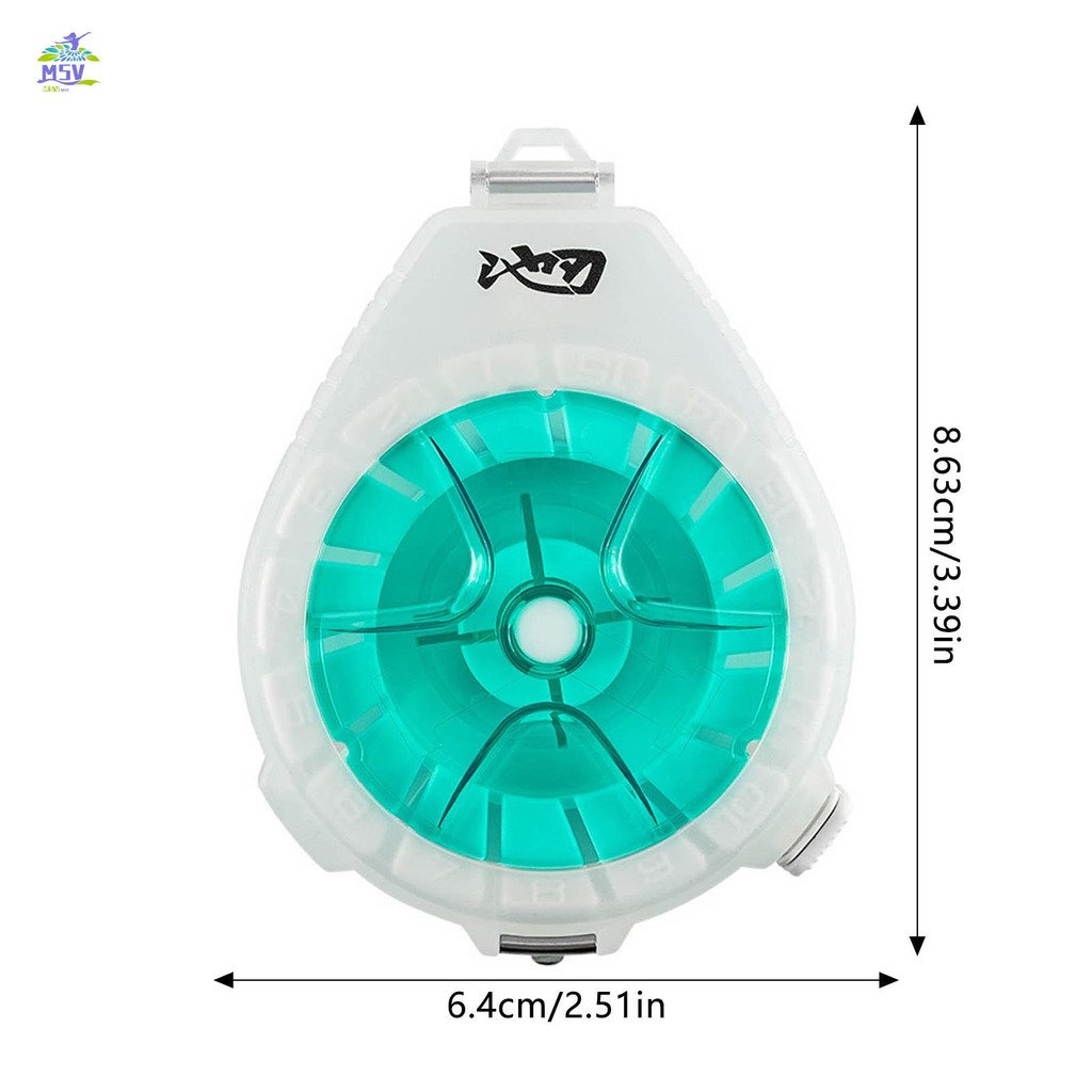 Hộp đựng ống câu cá chống đảo ngược và chống nước - Dành cho người yêu câu cá