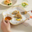 Món ăn gốm sứ Ins Lemon Cat dễ thương-Bowl có tay cầm, Chảo nướng, Bát súp lớn, Chảo nướng, Thích hợp cho gia đình