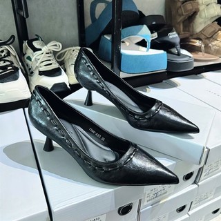 Gót Bích Nhọn Viền Dây Hàng Nhập QC Fullbox Mieo Shoes G1437 G1438 G1439 G1440