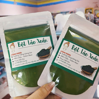 BỘT MẶT NẠ THIÊN NHIÊN DƯỠNG TRẮNG DA, LÀM SÁNG MỊN TỰ NHIÊN, HẤP THU BÃ NHỜN VÀ NGĂN NGỪA MỤN HIỆU QUẢ