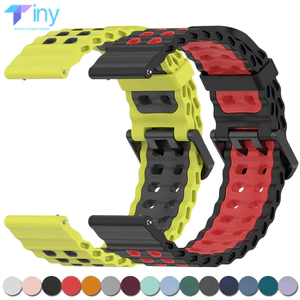 Dây đeo silicon đại dương 22mm 24mm cho vòng đeo tay thay thế Huawei Watch GT 6 / 5 / 4 46mm GT6 Pro / 5 Pro 46mm