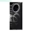 Dành Cho Vivo Vivo X Fold5 X Fold 5 Ốp Lưng Siêu Mỏng & Nhẹ Kết Cấu Sợi Carbon Da Kim Loại Giá Đỡ Vòng Chân Đế Bản Lề Bảo Vệ PC Cứng Lật Vỏ Điện Thoại Cho Vivo X Fold5