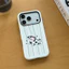 Ốp lưng iPhone Dalmatian Puppy Kính râm cho chó sọc xanh Giới thiệu Vỏ điện thoại dòng chống nhìn trộm mới Vỏ điện thoại hai trong một Vỏ bảo vệ toàn bộ điện thoại l