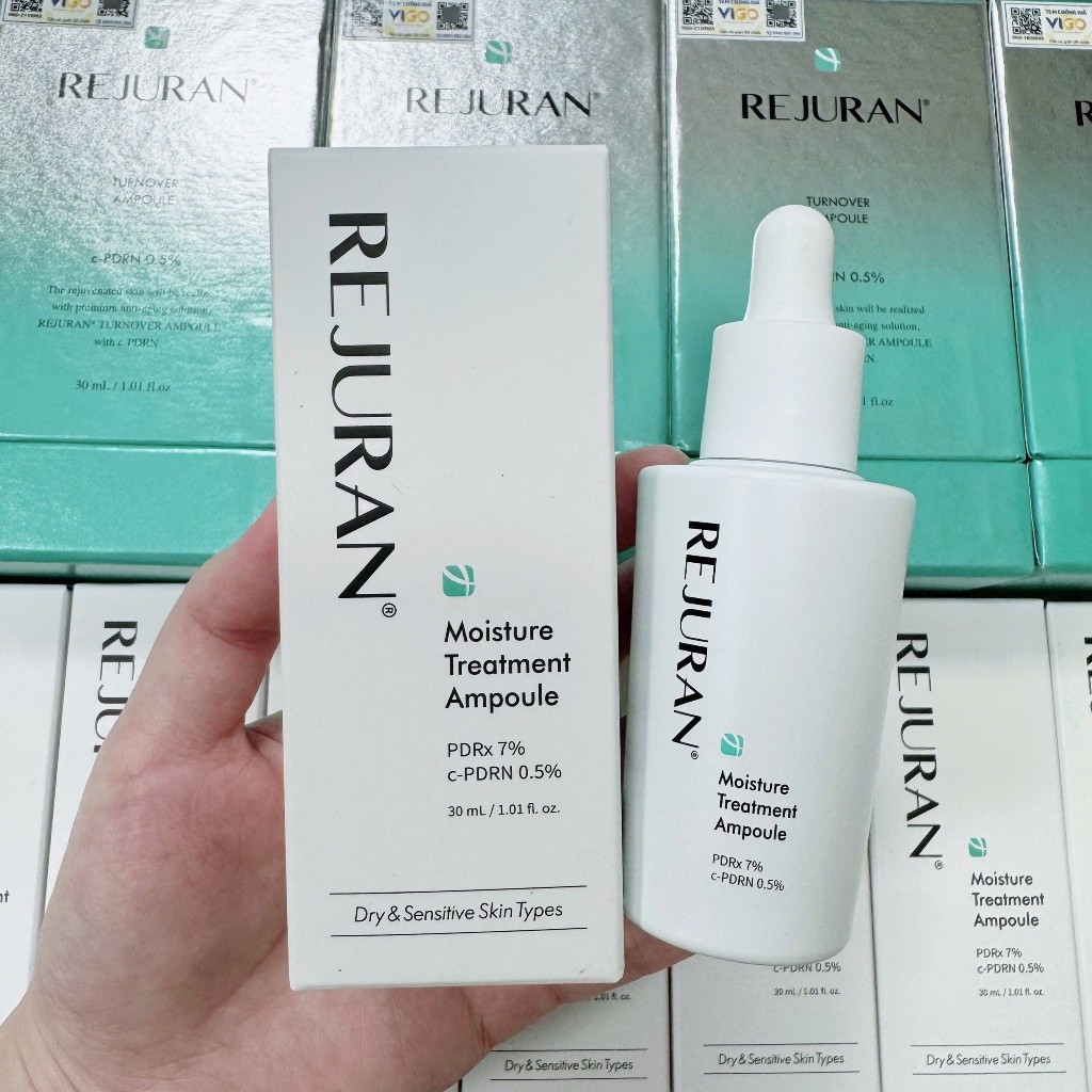 [HÀNG CÔNG TY] Rejuran Moisture Treatment Ampoule 7% c-PDRN 30ml | Dưỡng Ẩm Phục Hồi Hàng Rào Da