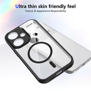 Ốp lưng Redmi Note 13 Pro Plus Vỏ từ tính trong suốt mờ cho Redmi Note 13 Pro Plus 5G Vỏ điện thoại