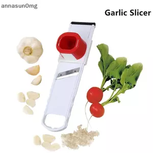 AA 2 Trong 1 Gừng Cắt Tỏi Máy Thái Hướng Dẫn Sử Dụng Cắt Lát Mài Lười Hai Mặt Rau Cắt Xay Gia Đình Tiện Ích Nhà Bếp VN
