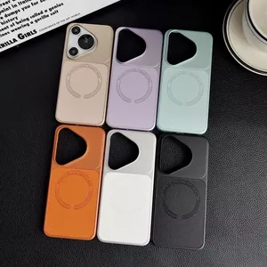 Thích hợp cho Huawei pura90 Phong cách mới Mẫu vải thiều Vỏ điện thoại pura70pro Ánh sáng sang trọng cao cấp pura80pro Đơn giản