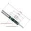 FANIELLAPOWELL 5 Mô-đun bảo vệ Li-ion BMS 18650, Bảng bảo vệ pin MOS Dải niken 2S 7.4V, Bảo vệ ngắn mạch quá tải đa năng 2A-9A
