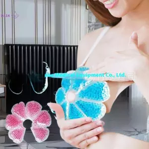 1 Miếng Lót Trị Liệu Cho Con Bú Thiết Kế Cánh Hoa Icepress Có Thể Tái Sử Dụng Miếng Gel Cho Con Bú Ice Pa Miếng Dán Giảm Đau