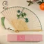 Thêu Gấp Quạt Tô Châu Thêu Quạt Retro Quạt Dễ Thương Bướm Hanfu Sườn Xám Sàn Diễn Hình Quạt Gấp