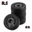 🔥đồ nâng cấp xe rc lốp xe rc crawler phụ kiện xe rc HPI Jingshang Tamiya 1: 10WRC Điều Khiển Từ Xa Vô Địch Carnival Rally Hub Flat Chạy Lốp xv01tt02W58