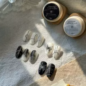 MAKY 5ml Trắng Bạc Nhện Dây Vẽ Gel Sơn Móng Tay UV Lót Tranh Phác Thảo Gel Varnish Móng Tay Nghệ Thuật Trang Trí Móng Tay VN