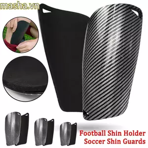 Giá đỡ bóng đá, Miếng đệm Shin siêu nhẹ Bóng đá Shin Guards, Miếng đệm thoáng khí quây Bảo vệ chân bằng nhựa Bảo vệ người lớn và trẻ em