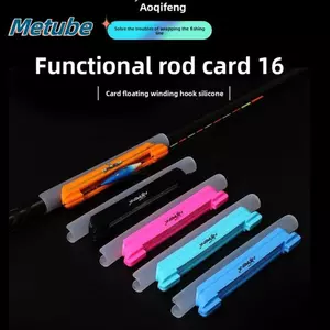 METUBE 2 Chiếc Cần Câu, Cuộn Dây Quấn Tay Cực Câu Cá Cực Phao Winder, Câu Cá Màu Ngẫu Nhiên ID16-19mm Tay Cực Tấm Tay Cực