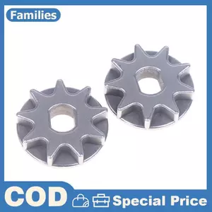 1 / 2 Chiếc 8x10x31mm Bánh Răng Bánh Răng Bánh Răng Thay Thế Spret 8 Inch 9Teeth Cho Bánh Răng Asterisk Xích Điện Cưa Xích Xích Xích Cưa Xích