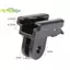 Giá đỡ đèn pin phía trước xe đạp Adapterputer Mount Braet cho đường [MỚI]