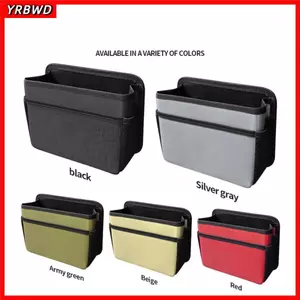Thùng rác xe YRBWD, Thùng rác ô tô chống nước Mini, Hộp đựng rác tự động treo có thể gập lại di động