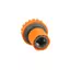 Khớp nối nhanh bằng nhựa màu cam 25mm Ống nước sân vườn Khớp nối ống 1 Inch 9W7C