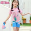 Đồ bơi trẻ em cho bé gái, đồ bơi một mảnh đàn hồi cao thân thiện với da hoạt hình dễ thương