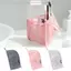 Túi đựng cọ trang điểm ITRUMPET, Túi đựng mỹ phẩm có dây kéo, Túi đựng mỹ phẩm có giá đỡ lưới di động Phòng tắm