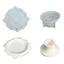 Flgo Giá Đỡ Khuôn Silicon Với Trang Trí Ren Edge DIY Đúc Khuôn Bộ Cho Nhựa Thạch Cao Và Khay Trưng Bày Phong Cách Thủ Công
