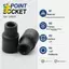 Công cụ loại bỏ ổ cắm kẹp phanh bằng thép Carbon bền bỉ cho xe tải Phụ kiện thực tế ổ đĩa 3 / 8