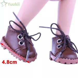 YUUKII 1 Đôi Giày Búp Bê, Giày Búp Bê Đế Cao Su PU, Vải Phong Cách Thường Ngày 4.8cm Búp Bê Giày Thể Thao Cho Búp Bê Khoai Tây 24cm Mia DIY Doll Craft