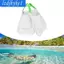 2x Bơi Đào Tạo Vây Ngắn Flippers Bơi Chuyên Nghiệp Vây Bơi Flippers Cho Lặn Biển Du Lịch Mùa Hè Đi Biển Người Mới Bắt Đầu