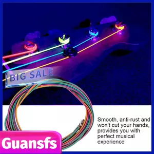 Guansfs Guansfs GOTOTOP Dây Bass 4 Dây Đàn Guitar 1.16 Mm 1.44 2.0 2.54 (.046-.100) Nhiều Màu Sắc Thép Và Hợp Kim Điện